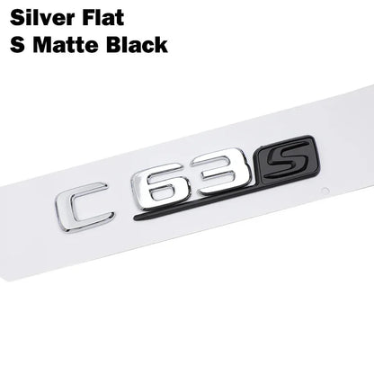 Mercedes-Benz C63S AMG Badge Emblem