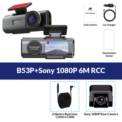4K UHD Night Vision Dashcam