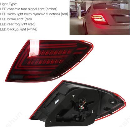 Mercedes-Benz C-Class W204 LED Taillights