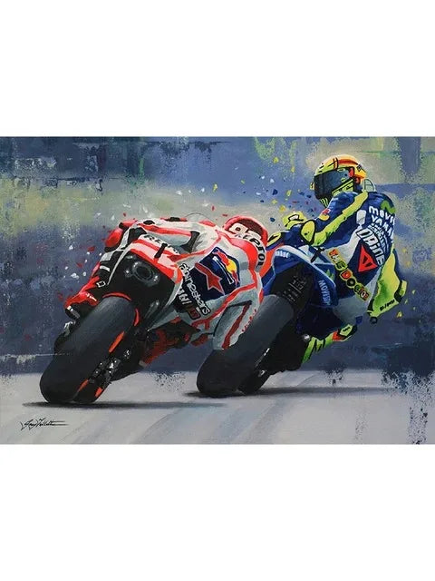 Valentino Rossi Wall Art