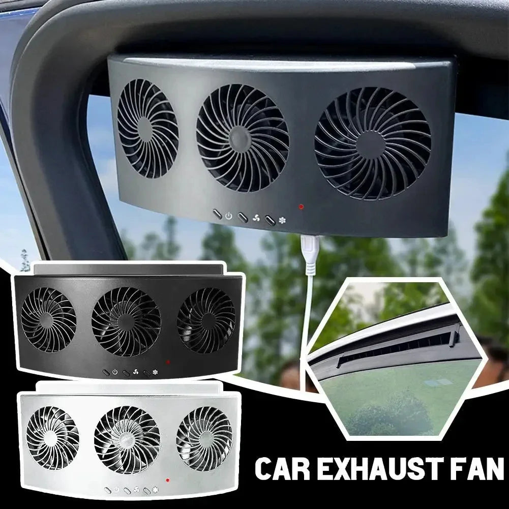Rechargeable Car Exhaust Fan