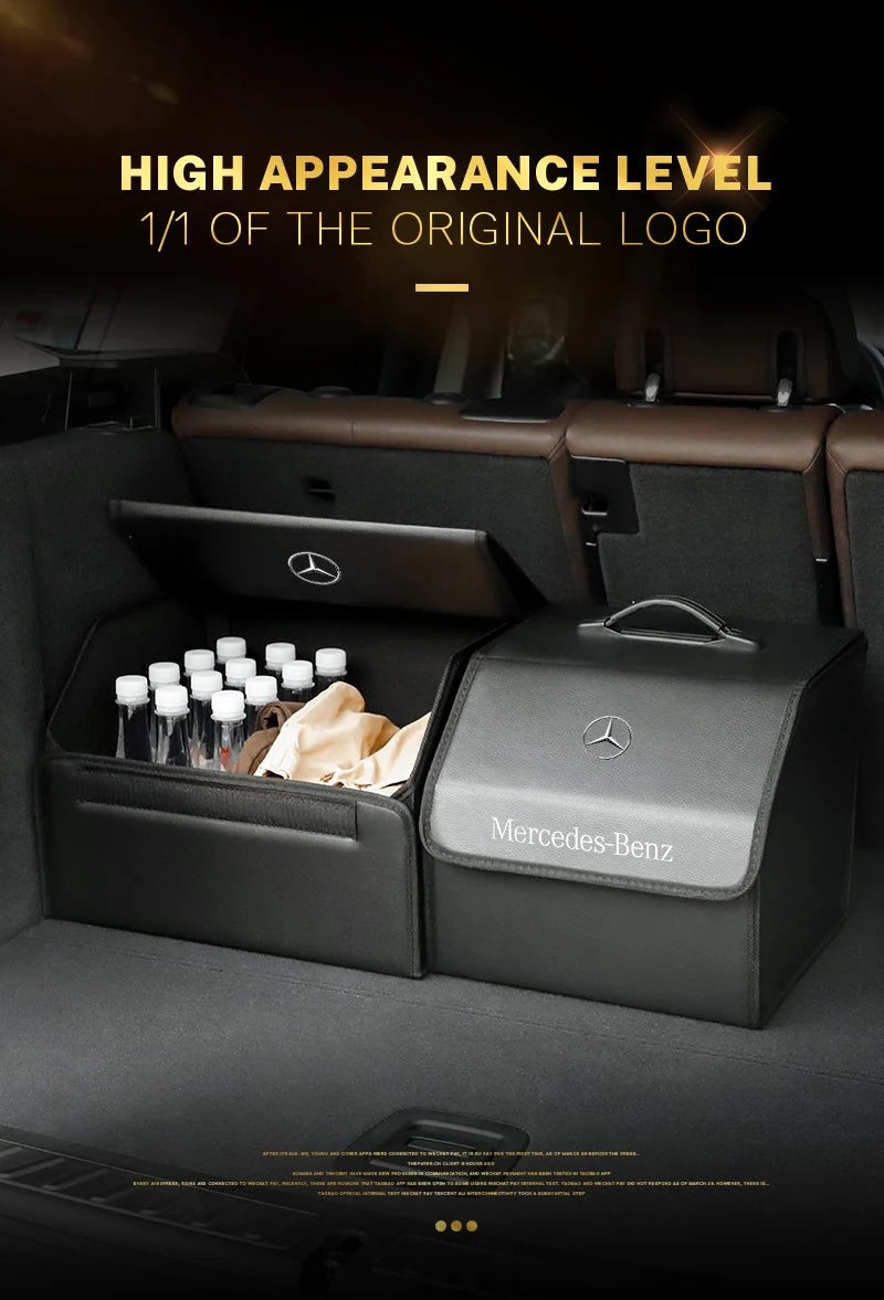 Mercedes-Benz Car Trunk Organizer Box