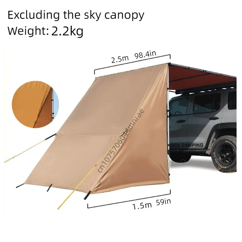 Outdoor Car Side Tent