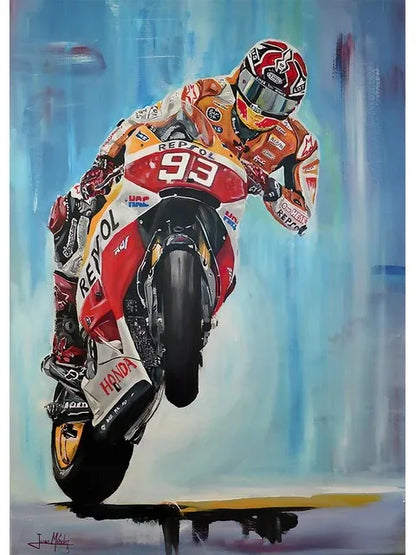 Valentino Rossi Wall Art