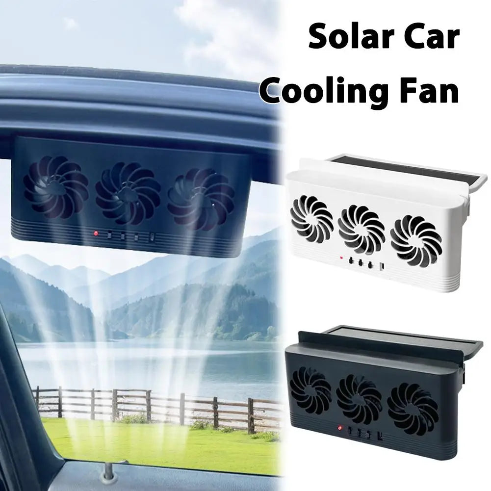 Car Solar Exhaust Fan