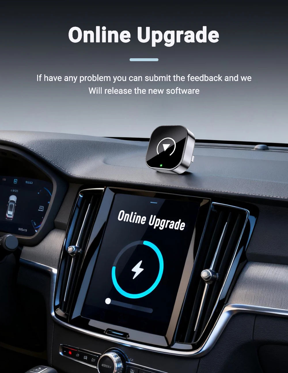 2-in-1 Wireless AI Car Smart Box