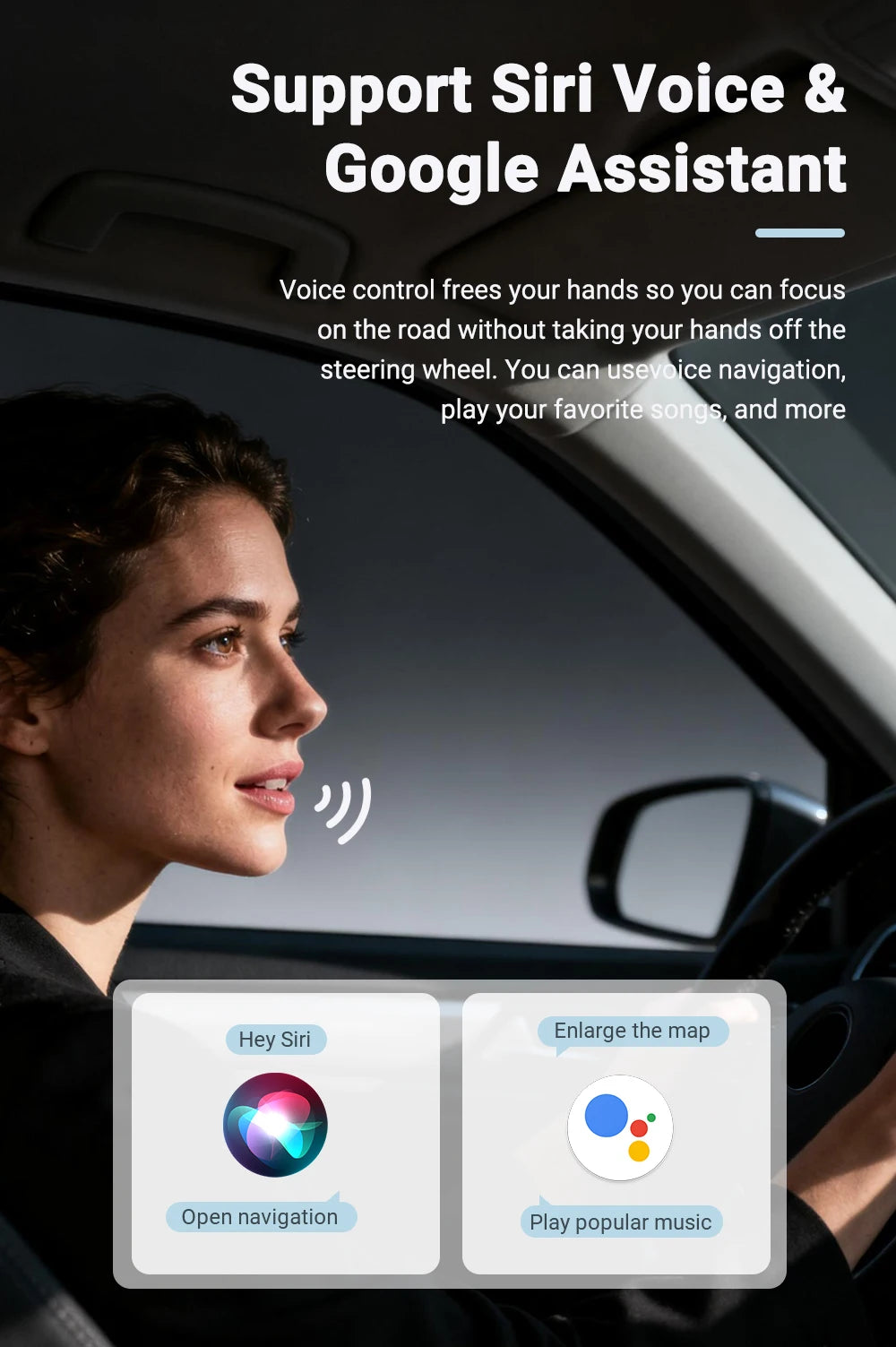 2-in-1 Wireless AI Car Smart Box