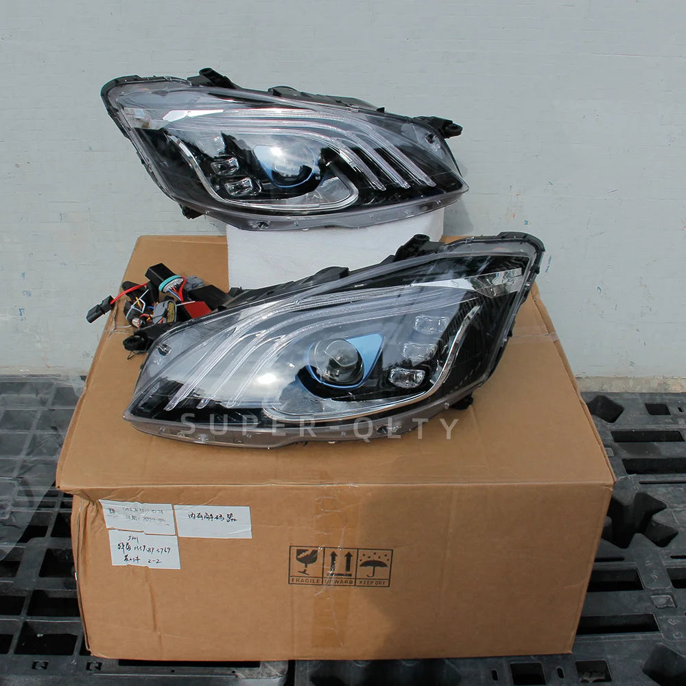 Mercedes-Benz S-Class W221 Maybach-Style Headlights