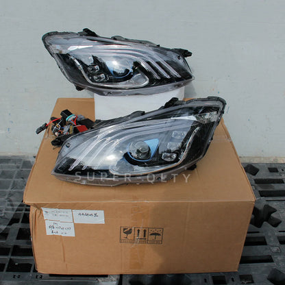 Mercedes-Benz S-Class W221 Maybach-Style Headlights