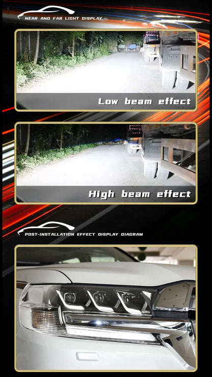 Toyota Land Cruiser LC200 LED Headlights