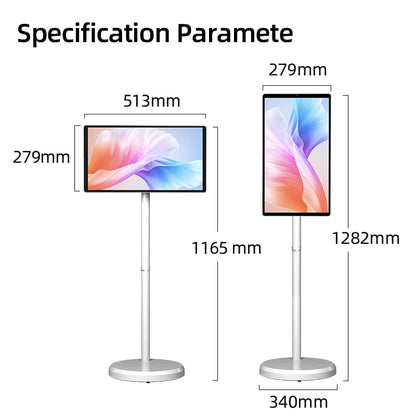 21.5 Inch Touch Screen Rotating Smart TV