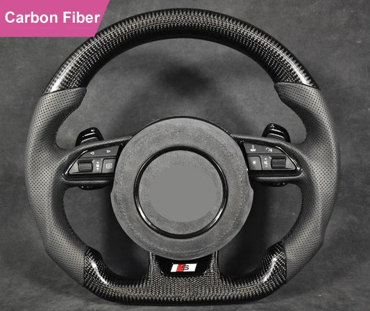 Audi Carbon Fiber & Alcantara Steering Wheel