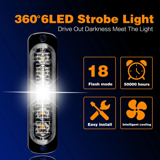 Emergency LED Strobe Light