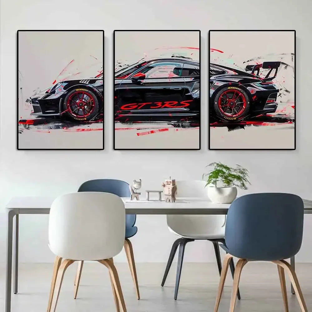 Porsche 911 GT3 RS Wall Art