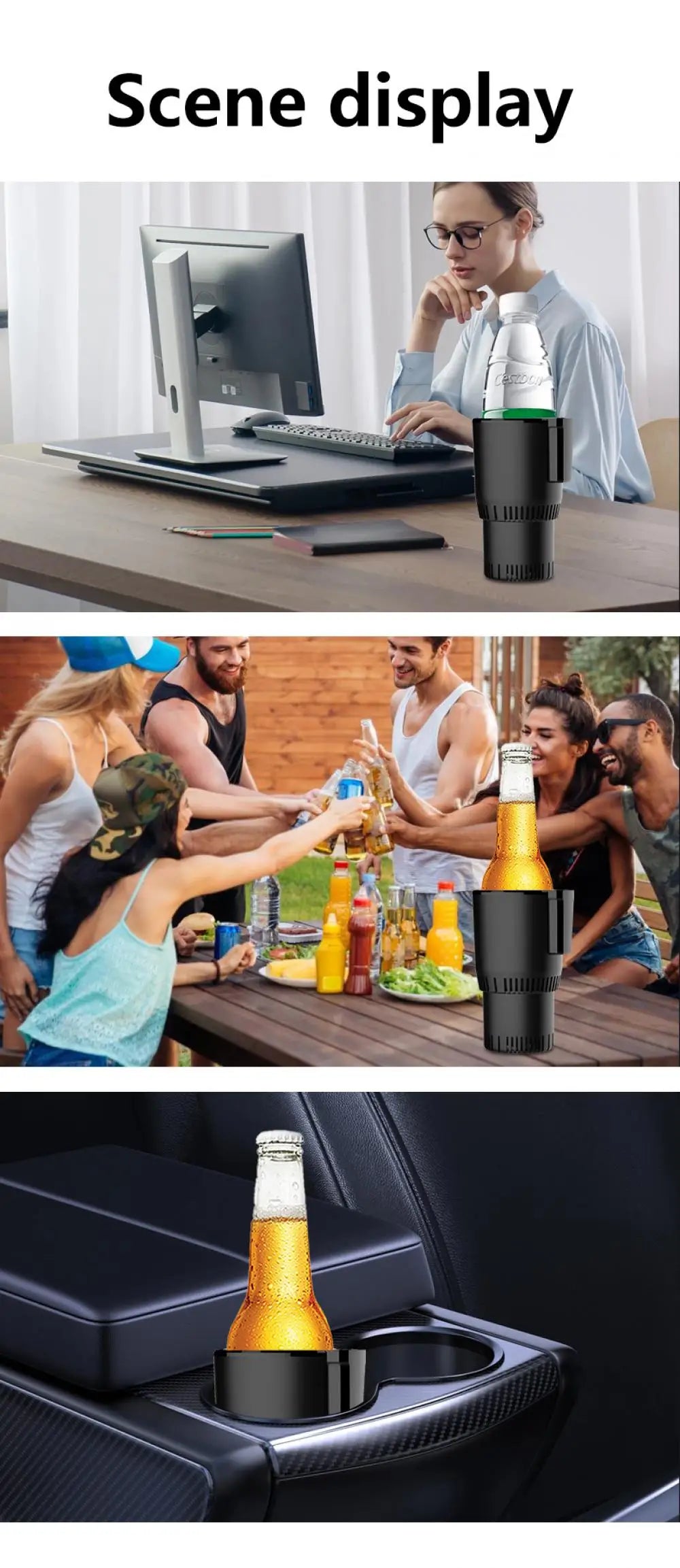 Car Heating & Cooling Smart Beverage Holder