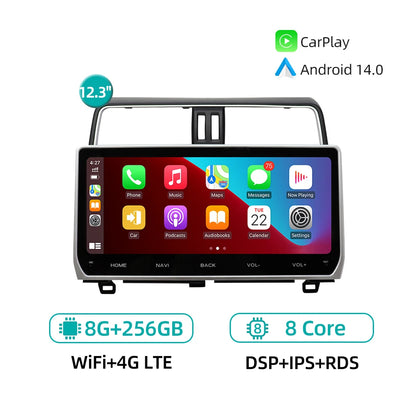 Multimedia Screen For Toyota Land Cruiser Prado 150