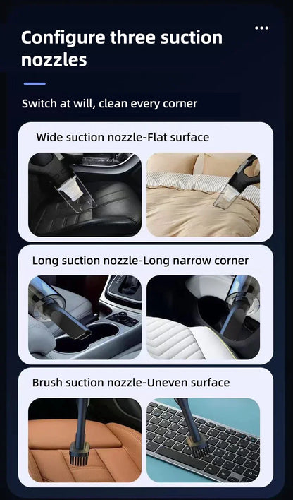 Wireless Car Vacuum Cleaner