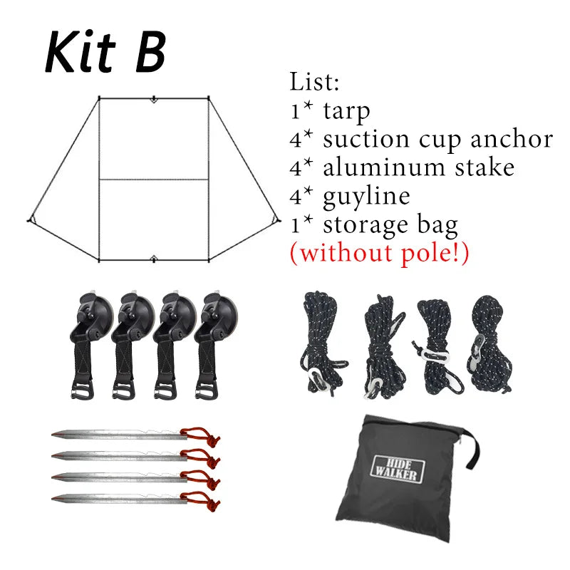 Car Waterproof Camping Side Awning