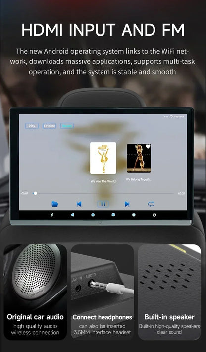 13.3/14" Car Headrest Monitor