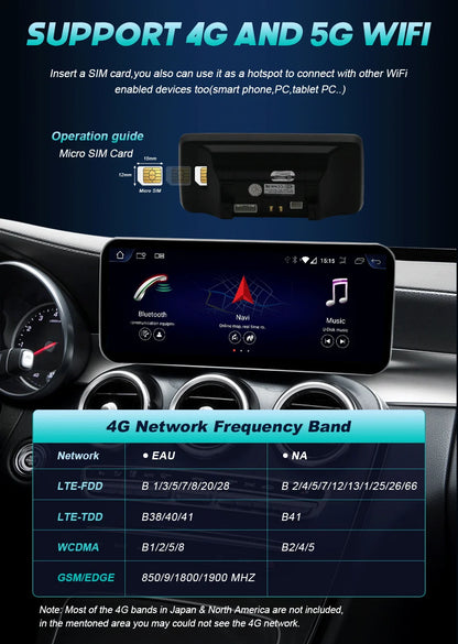Multimedia Touch Screen For Mercedes Benz G-Class