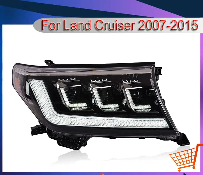 Toyota Land Cruiser LC200 LED Headlights