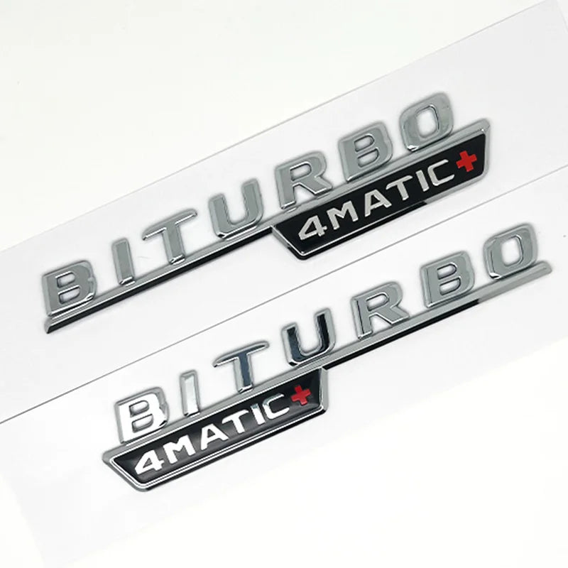 Mercedes-Benz BITURBO 4MATIC Plus Fender Badge