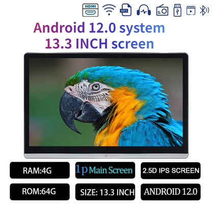 13.3/14" Car Headrest Monitor