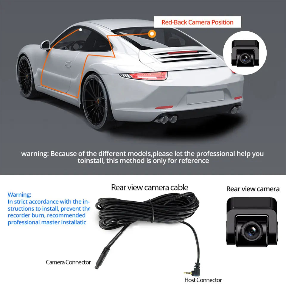 4K UHD Night Vision Dashcam