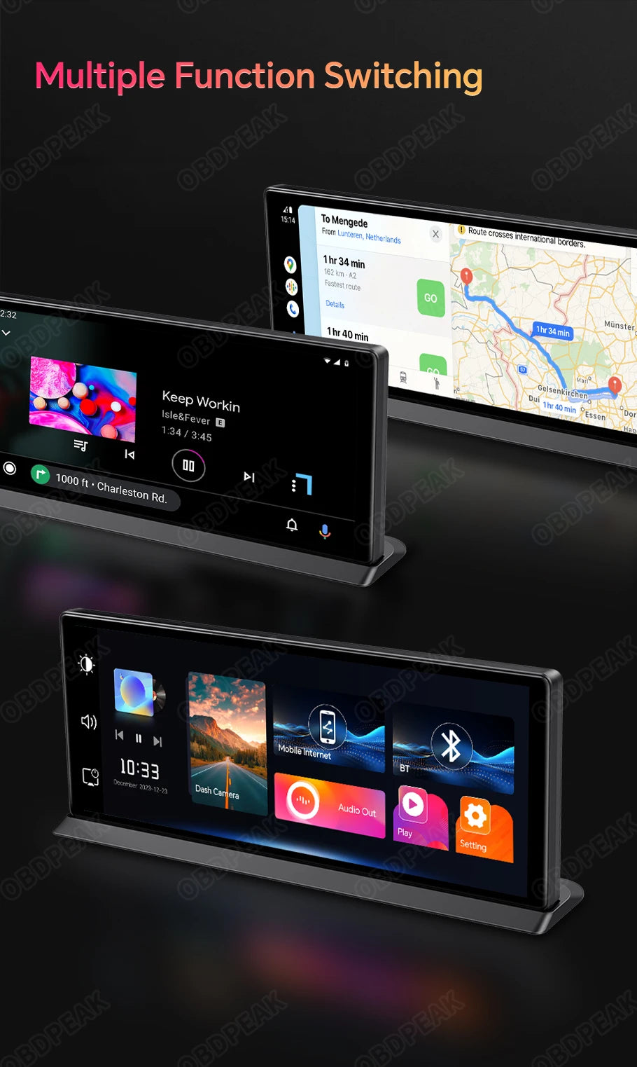 4K Wireless AI Dash Cam