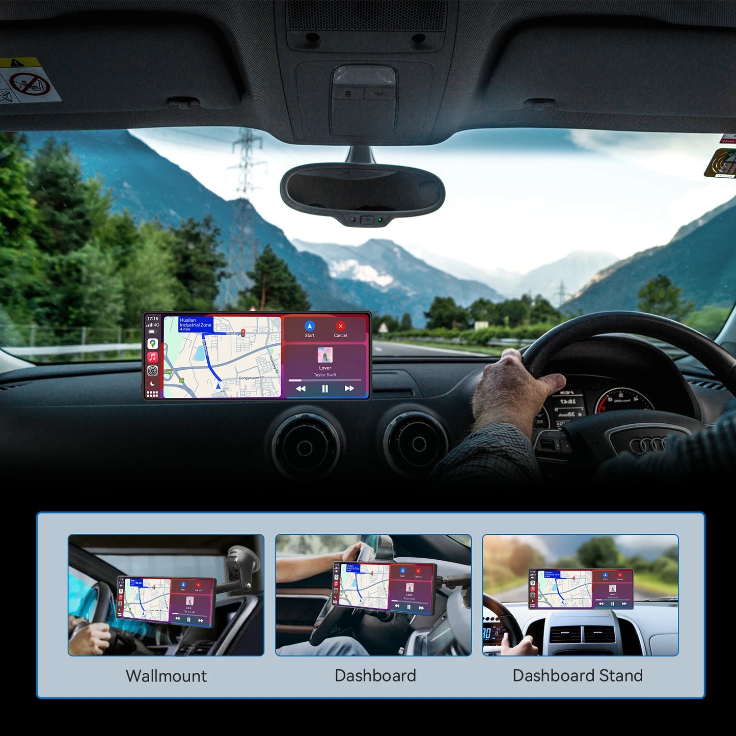 Universal 10.26” Wireless Carplay Screen
