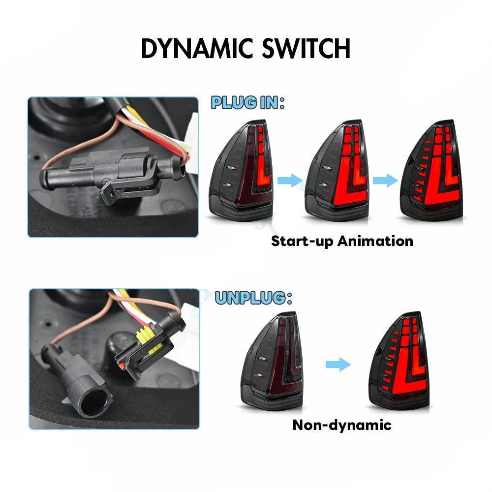 Toyota Land Cruiser Prado J120 LED Taillights