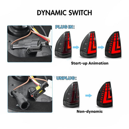Toyota Land Cruiser Prado J120 LED Taillights