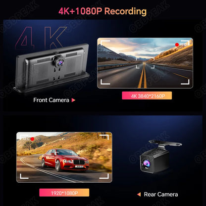 4K Wireless AI Dash Cam