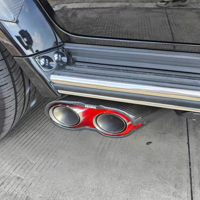 Mercedes-Benz G-Class Brabus-style Exhaust Tips
