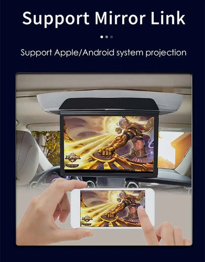 Touchscreen Car Roof Ceiling Monitor