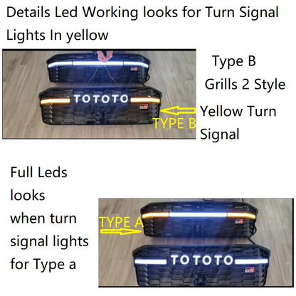 Aftermarket Grille For Toyota Land Cruiser LC300