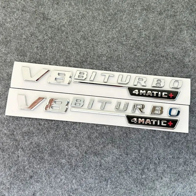 Mercedes-Benz V8 BITURBO 4MATIC PLUS Fender Emblem