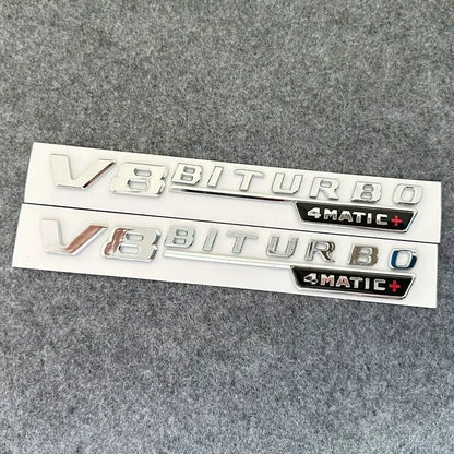 Mercedes-Benz V8 BITURBO 4MATIC PLUS Fender Emblem