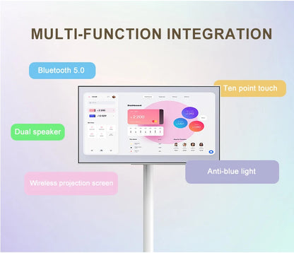 21.5 Inch Touch Screen Rotating Smart TV