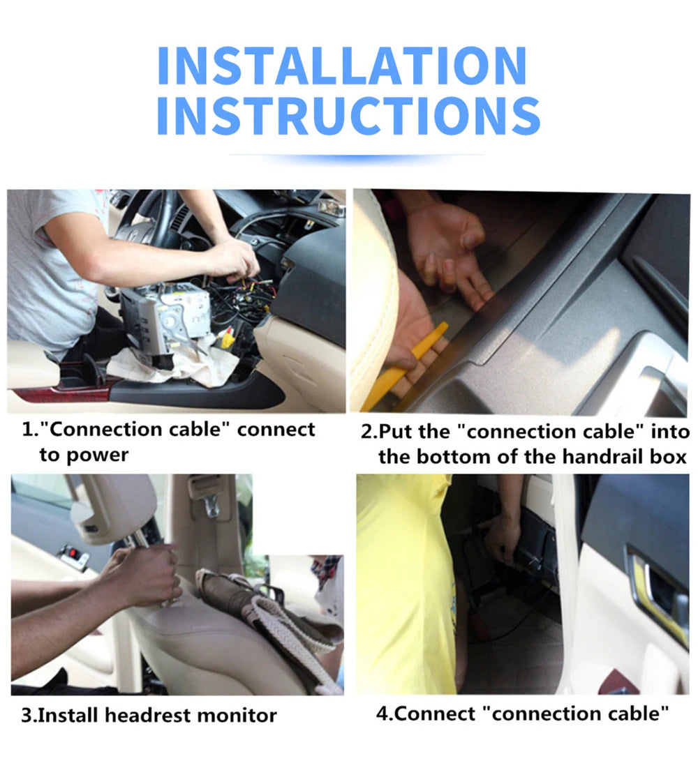 7 Inch Car Headrest Monitor