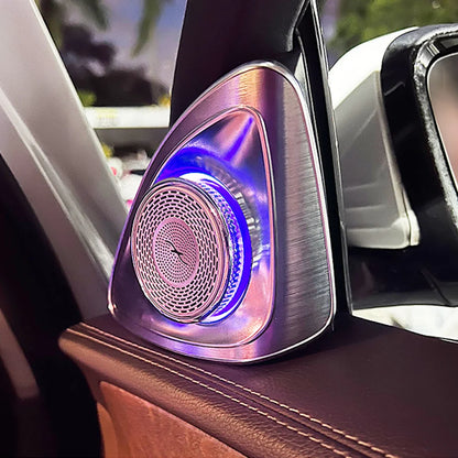 64 Colors 4D Rotating Tweeter Speaker For Mercedes-Benz