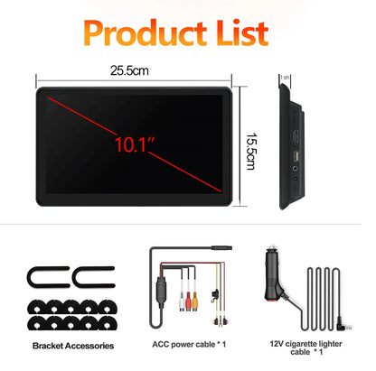 10.1" Car Headrest Monitor