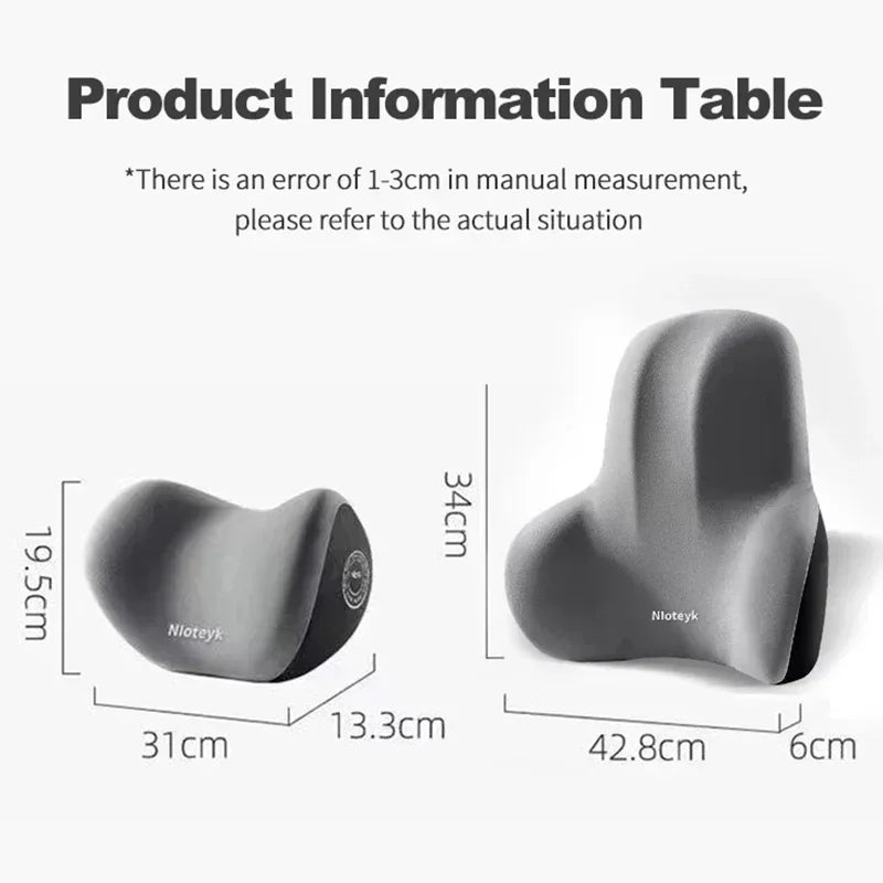 Ergonomic Memory Foam Car Neck Pillow