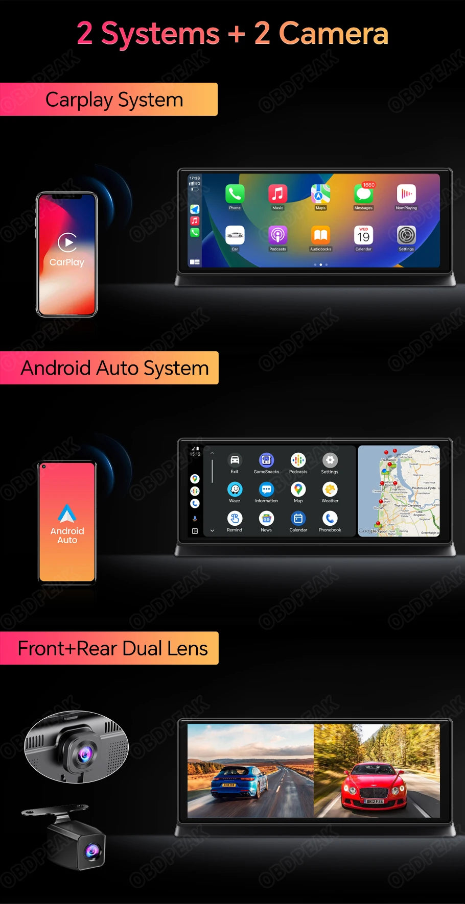 4K Wireless AI Dash Cam