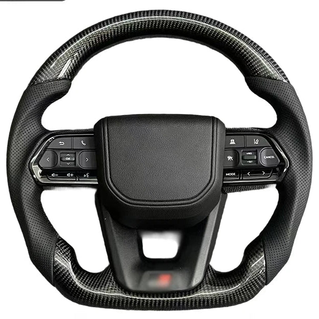 Carbon & Leather Steering Wheel For Toyota
