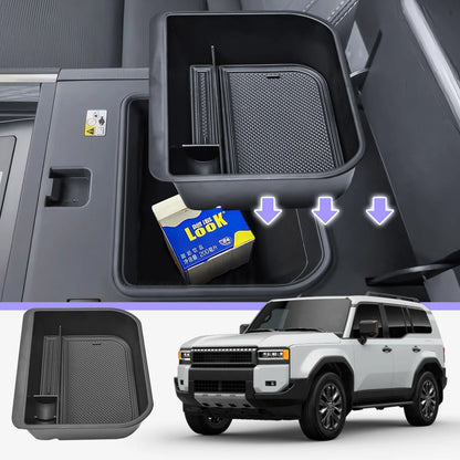 Armrest Storage Cool Box for Toyota Land Cruiser Prado 250