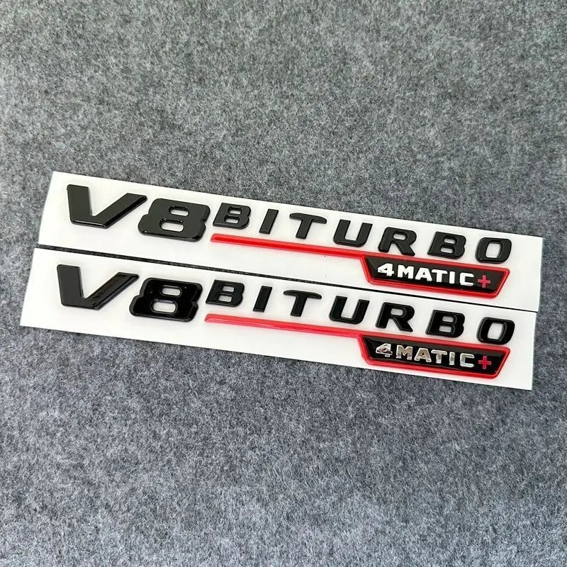 Mercedes-Benz V8 BITURBO 4MATIC PLUS Fender Emblem