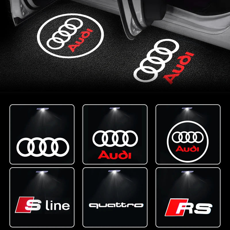 Projector Door Light for Audi - 2 Pieces