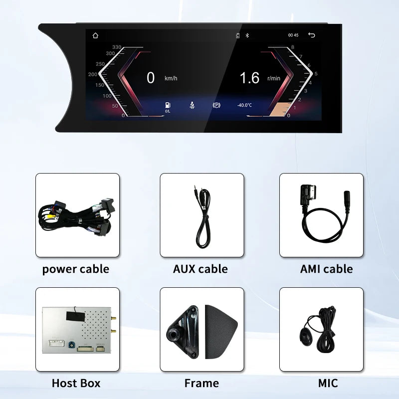 Wireless Multimedia Display For Mercedes-Benz C-Class W204