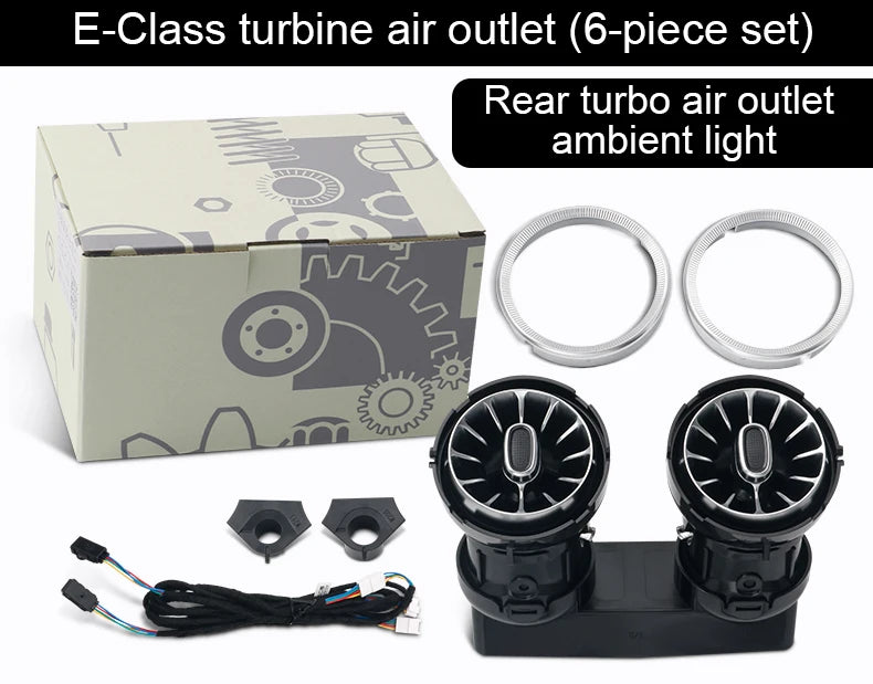 64 Colors LED Air Vents For Mercedes Benz E-Class W213